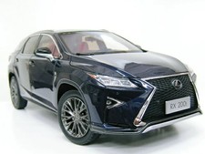 Paudi Model 1/18 Lexus RX 200T F Sport Deep Blue Mica 2016 Dealer Edition