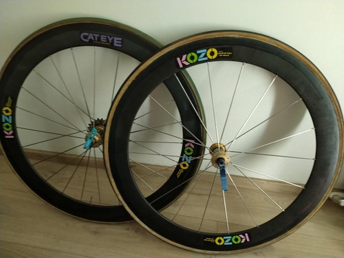 Pair carbone wheels - carbone, zipp