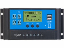 Régulateur de charge de panneau solaire avec 2 ports USB - 40 A - Revolt