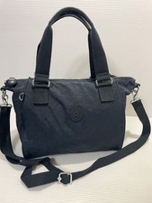 K168 Kipling Shoulder Bag Tote 2Way Navy