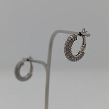 Puces En Or Blanc 750 18KT