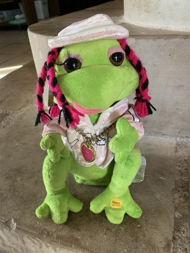 Gemmy peluche grenouille avec - gemmy,
