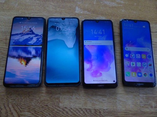 Lot telephones huawei y6 - 4,