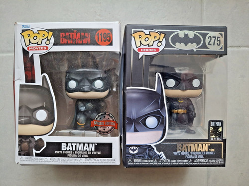 Funko pop batman lot 2 - batman,