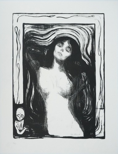 Edvard munch la madone - :,