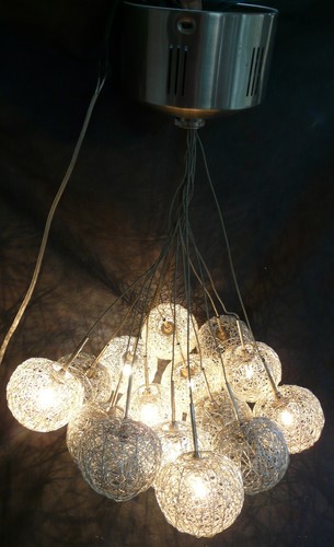 Suspension boule fer - suspension,