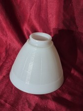 Tulipe, abat-jour en Opaline