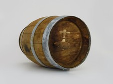 Vinaigrier tonneau ancien en