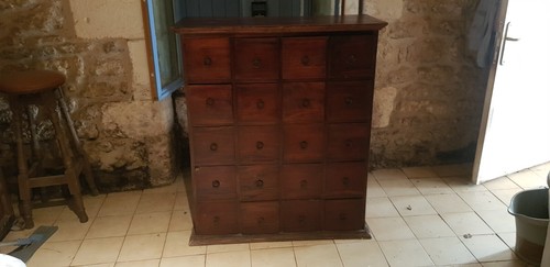 Grainetier tiroirs bois - 20,