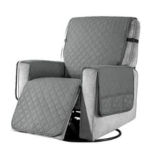 Housses de Fauteuil inclinable Canapé 1 Place Antidérapant pour Fauteuils Cha...