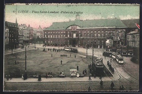 Carte postale liège - carte,