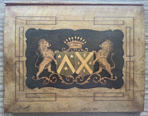 Héraldique rare marqueterie - hÉraldique,