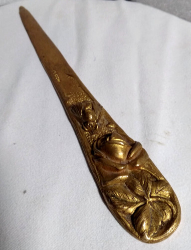 Coupe papier ancien - coupe, bronze