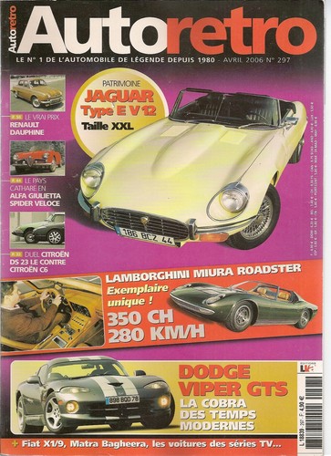Auto retro 297 miura - auto,