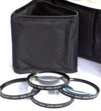 4PC HD CLOSE-UP MACRO LENS SET