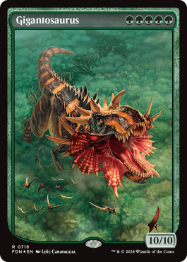 Magic mtg gigantosaurus - -,