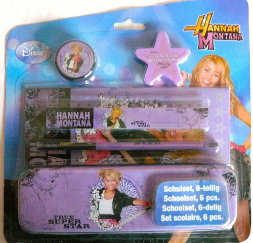 Hannah montana set scolaire - hannah,