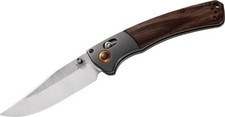 BN15080-2 - Couteau BENCHMADE Crooked River Wood