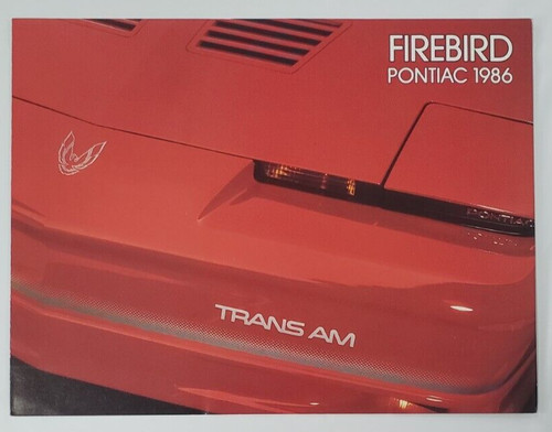 1986 pontiac firebird trans - pontiac,