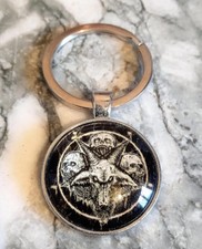 Porte clés baphomet