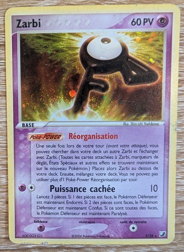 Carte pokémon zarbi holo - pokémon,