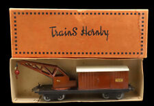 O Scale Train - Hornby - Crane Rescue Car / Antique Toy