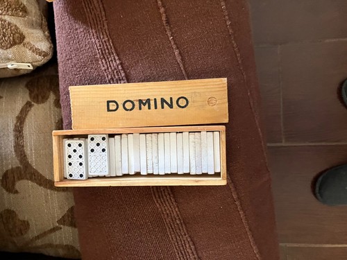 Jeu dominos vintage - de,