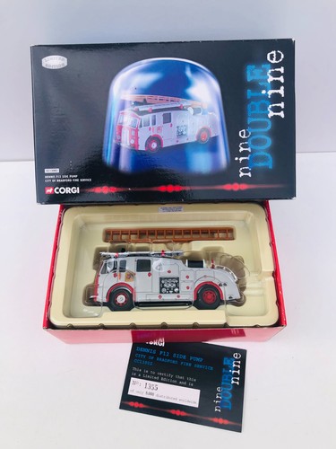 Corgi pompier camion - pompier,