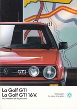 Catalogue Brochure VW Golf