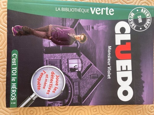 Livre cluedo violet - m.,