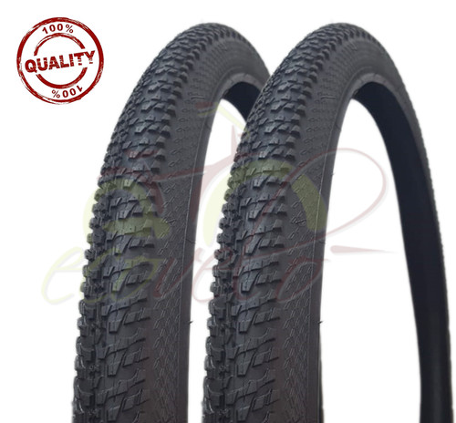 Pneus noirs vélos vtt - pneus, x