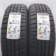 225 75 16 2X CONTINENTAL