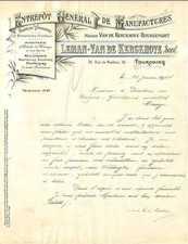 TOURCOING LETTRE MANUFACTURES