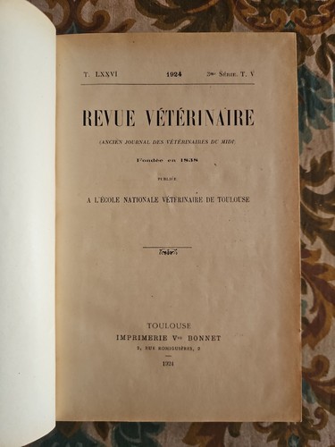 Revue vétérinaire l école - vétérinaire,