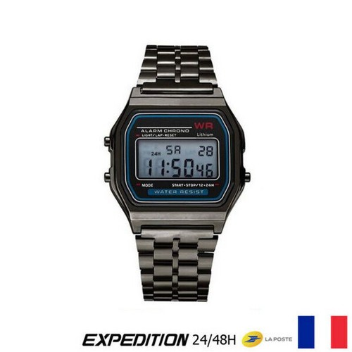 Montre rétro numérique - rétro,