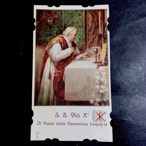 Carte reliquaire tissu ayant - reliquaire,