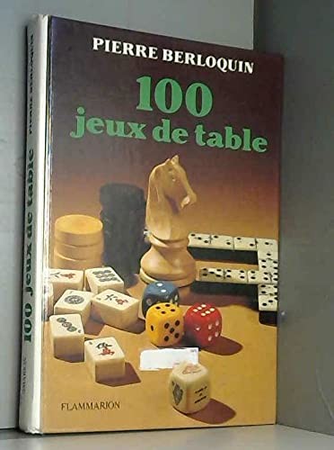 Cent jeux table pierre - jeux,