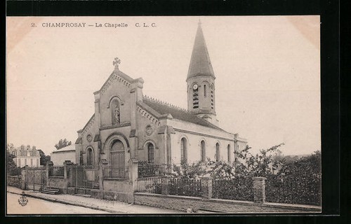 Cpa champrosay chapelle - chapelle,