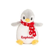 Mini peluche doudou pingouin
