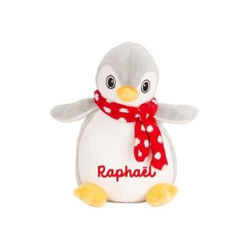Mini peluche doudou pingouin