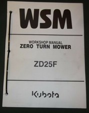 KUBOTA ZD25F Tondeuse Zero