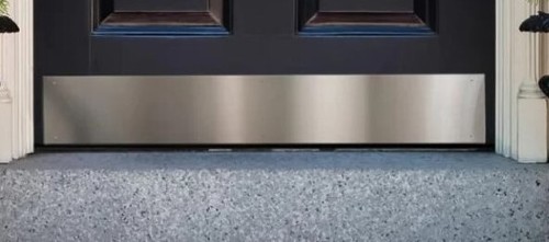 Plaque protection inox - plaque, en