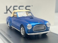 Modèle Réduit De Voiture KESS Ferrari 212 Inter Ghia Cabriolet Bleu 1/43