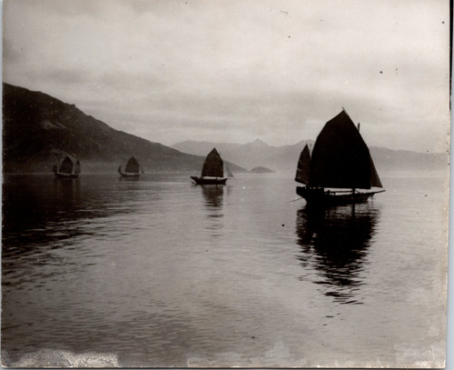 Chine bateaux jonques - chine,, bateaux,