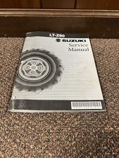 Genuine Original Suzuki LTZ90 ATV Repair Shop Service Manual