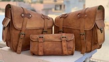 Sacoche De Moto COMBO En Cuir