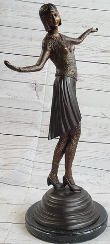 Art déco chiparus - dh, bronze