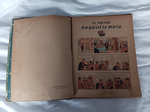 Tintin trésor rackham - le,