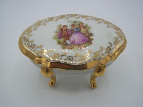 Boite bijoux porcelaine - a,