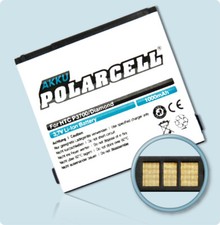 PolarCell Batterie pour HTC Touch Diamond P3700 O2 XD A Accu